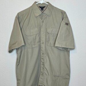 Blackhawk Warrior Wear Tactical Men's Button-down Short Sleeve Shirt, Size M